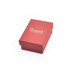 Caja para Pendientes y Colgante Roja Packaging de Joyería Personalizable EP-88-R