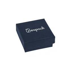 Caja de cartón para pendientes color azul 50x50x23 mm EP-40-A