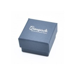 Caja para Pendientes o Anillo Azul Packaging de Joyería Personalizable EP-42-A