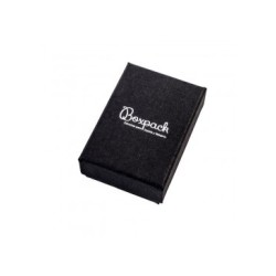 Caja para Pendientes y Colgante Negra Packaging de Joyería Personalizable EP-88-N
