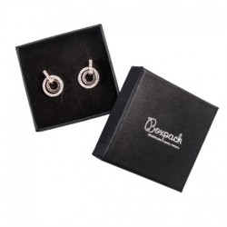 Cardboard box for set or pendant 65x65x29 mm black color ep-61