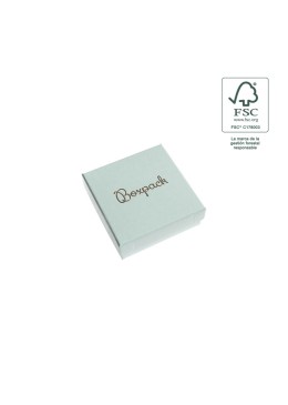 Caja FSC® para Colgante o Conjunto Aguamarina Packaging de Joyería Personalizable F81-AQ