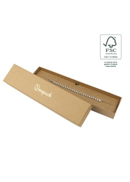 Caja FSC® para Pulsera Kraft Packaging de Joyería Personalizable F51-K