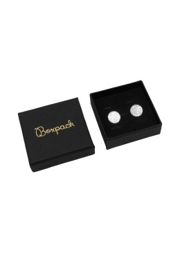 Boîte en carton pour bagues ou boucles d&#39;oreilles, 51x51x17 mm, noire PT-45