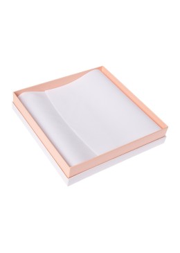 Caja para Collar o Conjunto Blanca Packaging de Joyería SA-18-RS
