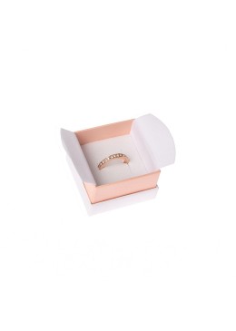 Caja para Anillo o Pendientes Blanca Packaging de Joyería SA-42-RS
