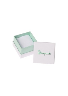 Caja para Anillo o Pendientes Blanca Packaging de Joyería SA-42-AQ