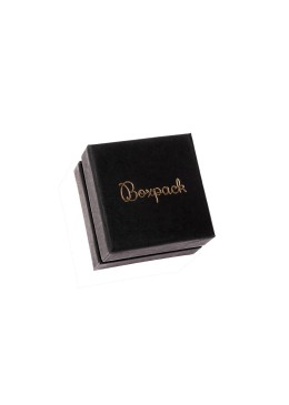 Caja para Anillo o Pendientes Negra Packaging de Joyería SA-42-AQ