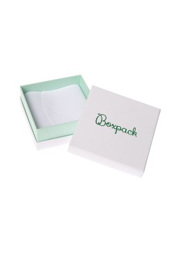 Caja para Colgante o Conjunto Blanca Packaging de Joyería SA-81-AQ