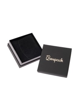 Caja para Colgante o Conjunto Negra Packaging de Joyería SA-81-N