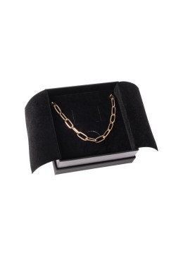 Caja para Colgante o Conjunto Negra Packaging de Joyería SA-81-N
