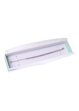 Caja para Pulsera Blanca Packaging de Joyería SA-51-AQ