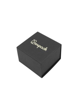 Caja para Anillo o Pendientes Negra Packaging de Joyería Personalizable SL-42-N