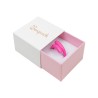 Coffret blanc personnalisable pour bagues ou boucles d&#39;oreilles SL-42-B