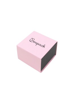 Caja para Anillo o Pendientes Rosa Packaging de Joyería Personalizable SL-42-RS