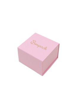 Caja para Anillo o Pendientes Rosa Packaging de Joyería Personalizable SL-42-RS
