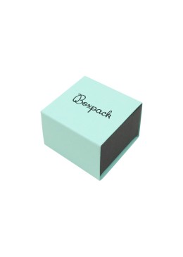Caja para Anillo o Pendientes Aguamarina Packaging de Joyería Personalizable SL-42-AQ