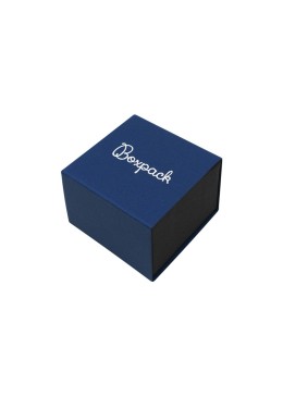 Caja para Anillo o Pendientes Azul Packaging de Joyería Personalizable SL-42-A