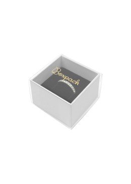 Caja para Anillo o Pendientes transparente Packaging de Joyería Personalizable SL-42-TR