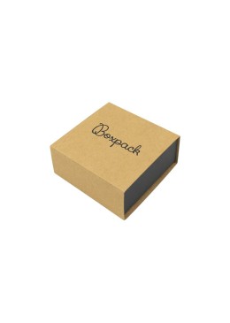 Caja para Pendientes o Conjunto Kraft Packaging de Joyería Personalizable SL-61-K