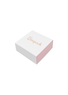 Caja para Pendientes o Conjunto Blanca Packaging de Joyería Personalizable SL-61-B
