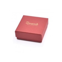 Caja para Gemelos Roja Packaging de Joyería Personalizable EP-61-G-R