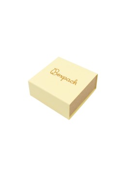 Caja para Pendientes o Conjunto Amarilla Packaging de Joyería Personalizable SL-61-AM