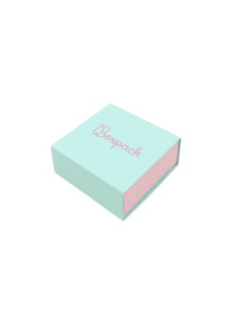 Caja para Pendientes o Conjunto Aguamarina Packaging de Joyería Personalizable SL-61-AQ