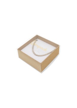 Caja para Pendientes o Conjunto transparente Packaging de Joyería Personalizable SL-61-TR