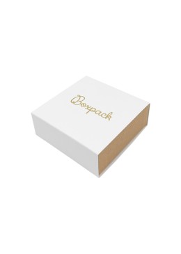 Caja para Colgante o Conjunto Blanca Packaging de Joyería Personalizable SL-81-B