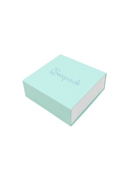 Caja para Colgante o Conjunto Aguamarina Packaging de Joyería Personalizable SL-81-AQ