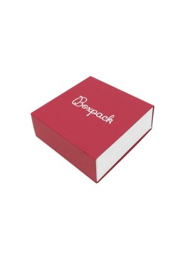 Caja para Colgante o Conjunto roja Packaging de Joyería Personalizable SL-81-R