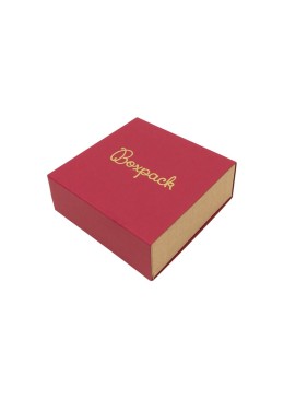 Caja para Colgante o Conjunto roja Packaging de Joyería Personalizable SL-81-R