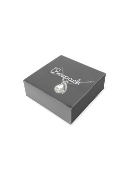 Caja para Colgante o Conjunto transparente Packaging de Joyería Personalizable SL-81-TR