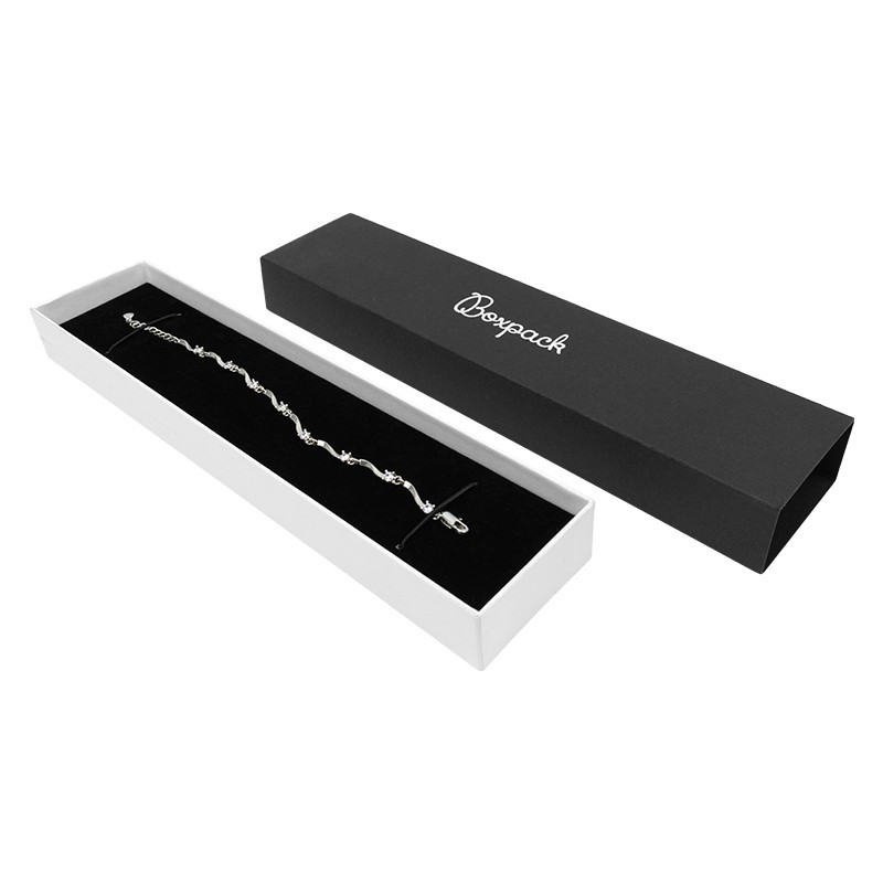 Caja para Pulsera Negra Packaging de Joyería Personalizable SL-51-N