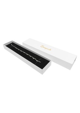 Boîte en carton blanc pour bracelet 230x51x27 mm SL-51-BB