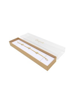 Caja de cartón para pulsera transparente 230x51x27 mm SL-51-TR-K