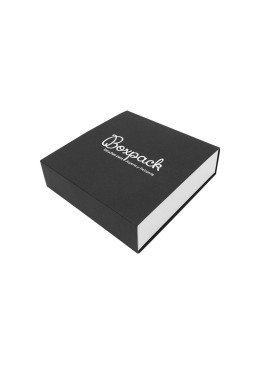 Caja para Collar o Conjunto Negra Packaging de Joyería Personalizable SL-17-N