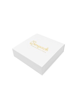 Caja para Collar o Conjunto Blanca Packaging de Joyería Personalizable SL-17-B