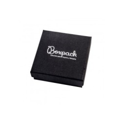 Caja para Colgante y Conjunto Negra Packaging de Joyería Personalizable EP-81-N