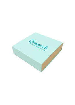 Caja para Collar o Conjunto Aguamarina Packaging de Joyería Personalizable SL-17-AQ