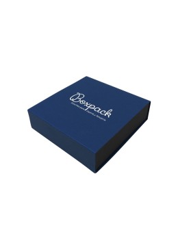 Caja para Collar o Conjunto Azul Packaging de Joyería Personalizable SL-17-A