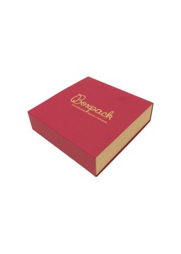 Caja para Collar o Conjunto Roja Packaging de Joyería Personalizable SL-17-R