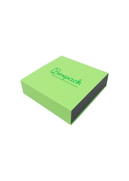 Caja para Collar o Conjunto Verde Packaging de Joyería Personalizable SL-17-VE