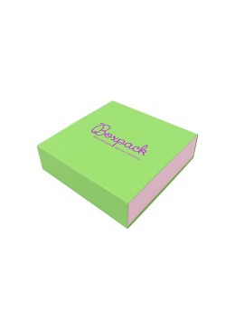 Caja para Collar o Conjunto Verde Packaging de Joyería Personalizable SL-17-VE