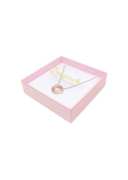 Caja para Collar o Conjunto Transparente Packaging de Joyería Personalizable SL-17-TR