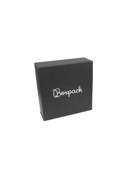 Caja para Colgante o Conjunto Negro Packaging de Joyería Personalizable PF-2-N
