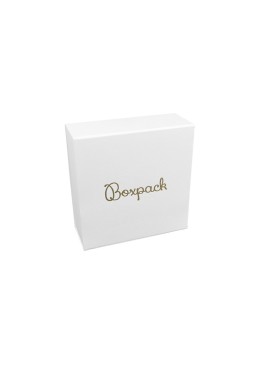 Caja para Colgante o Conjunto Blanca Packaging de Joyería Personalizable PF-2-B