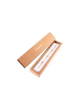 Caja para Pulsera Kraft Packaging de Joyería Personalizable PF-3-K