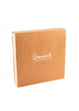 Caja para Collar o Conjunto Kraft Packaging de Joyería Personalizable PF-4-k